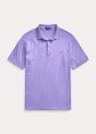 Polos Polo Ralph Lauren Hombre Morados - Classic Fit Soft Cotton - IZFBD4613